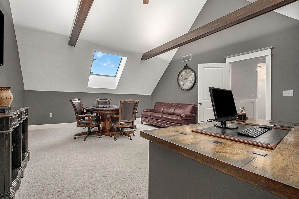 The Estate in Whitehall is a luxurious home thoughtfully planned and designed with high-end upgrades and installs throughout now available for sale. This home located at 5916 S Shore Dr, Whitehall, Michigan; offering 04 bedrooms and 03 bathrooms with 3,001 square feet of living spaces.