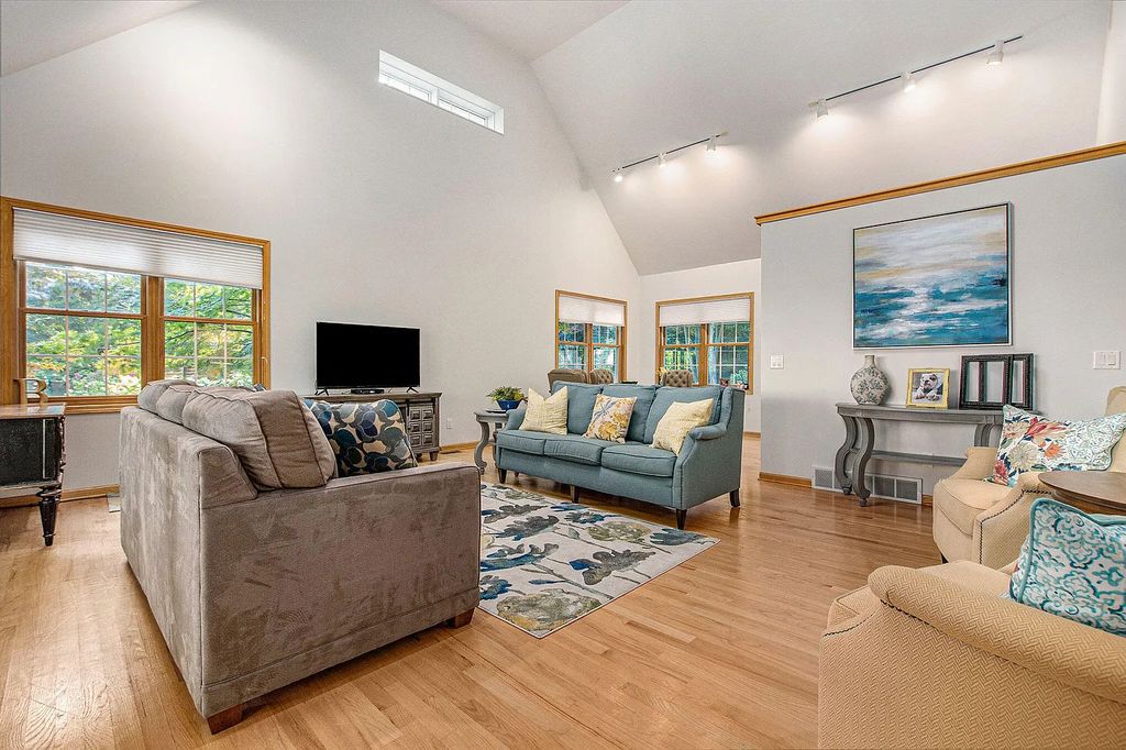 The Estate in Whitehall is a luxurious home thoughtfully planned and designed with high-end upgrades and installs throughout now available for sale. This home located at 5916 S Shore Dr, Whitehall, Michigan; offering 04 bedrooms and 03 bathrooms with 3,001 square feet of living spaces.