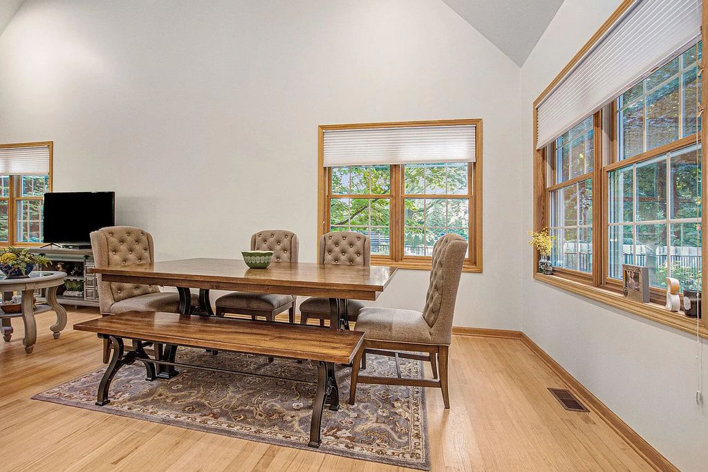 The Estate in Whitehall is a luxurious home thoughtfully planned and designed with high-end upgrades and installs throughout now available for sale. This home located at 5916 S Shore Dr, Whitehall, Michigan; offering 04 bedrooms and 03 bathrooms with 3,001 square feet of living spaces.