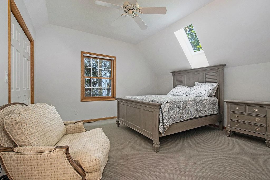 The Estate in Whitehall is a luxurious home thoughtfully planned and designed with high-end upgrades and installs throughout now available for sale. This home located at 5916 S Shore Dr, Whitehall, Michigan; offering 04 bedrooms and 03 bathrooms with 3,001 square feet of living spaces.