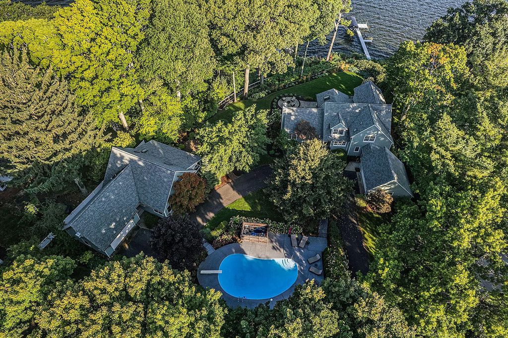 The Estate in Whitehall is a luxurious home thoughtfully planned and designed with high-end upgrades and installs throughout now available for sale. This home located at 5916 S Shore Dr, Whitehall, Michigan; offering 04 bedrooms and 03 bathrooms with 3,001 square feet of living spaces.