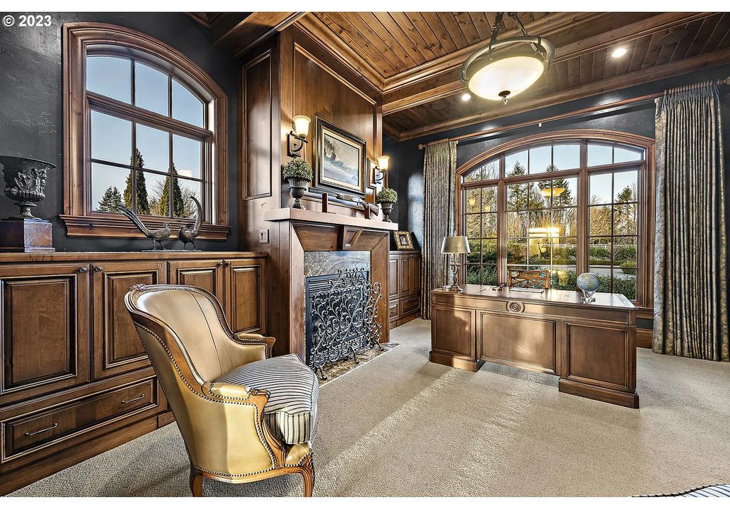 The Estate in Portland is a luxurious home featuring rich amenities, large living spaces and soaring ceilings to offer spectacular sunset and panoramic views now available for sale. This home located at 12955 NW Skyline Blvd, Portland, Oregon; offering 04 bedrooms and 05 bathrooms with 7,956 square feet of living spaces.