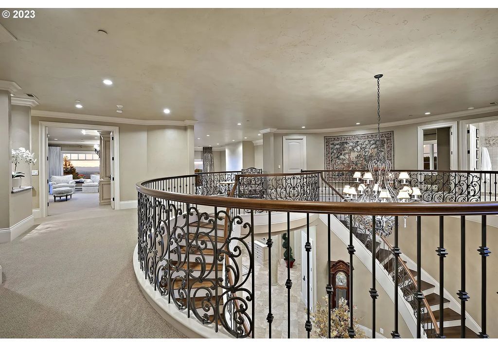 The Estate in Portland is a luxurious home featuring rich amenities, large living spaces and soaring ceilings to offer spectacular sunset and panoramic views now available for sale. This home located at 12955 NW Skyline Blvd, Portland, Oregon; offering 04 bedrooms and 05 bathrooms with 7,956 square feet of living spaces.