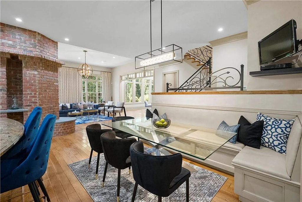 The Estate in Charlotte is a custom-built unique home designed by well-known architect Harry Schrader, now available for sale. This home located at 8402 Fairview Rd, Charlotte, North Carolina