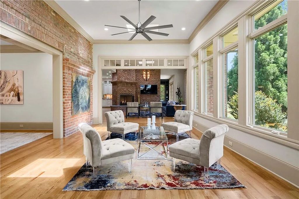 The Estate in Charlotte is a custom-built unique home designed by well-known architect Harry Schrader, now available for sale. This home located at 8402 Fairview Rd, Charlotte, North Carolina