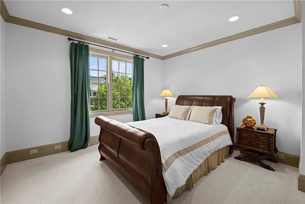 The Estate in Charlotte is a custom-built unique home designed by well-known architect Harry Schrader, now available for sale. This home located at 8402 Fairview Rd, Charlotte, North Carolina