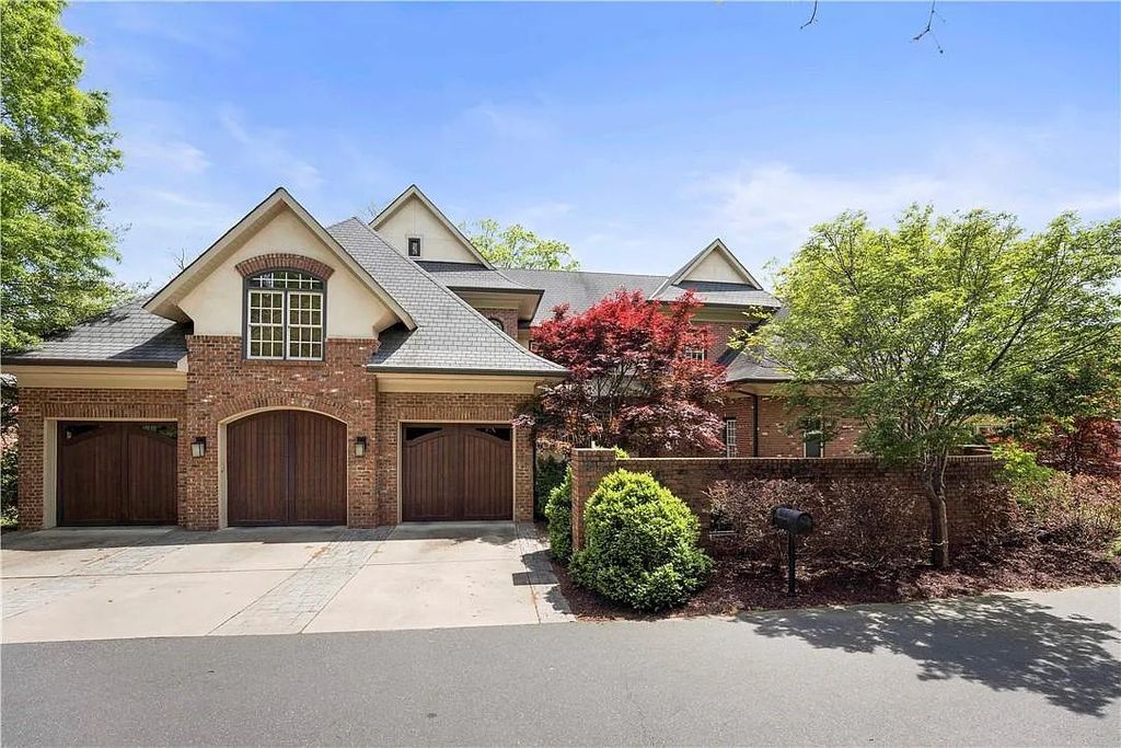The Estate in Charlotte is a custom-built unique home designed by well-known architect Harry Schrader, now available for sale. This home located at 8402 Fairview Rd, Charlotte, North Carolina