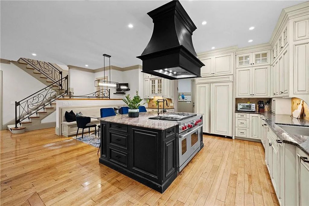 The Estate in Charlotte is a custom-built unique home designed by well-known architect Harry Schrader, now available for sale. This home located at 8402 Fairview Rd, Charlotte, North Carolina