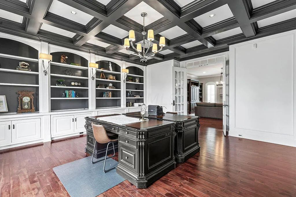 The Estate in Delaware is a luxurious home featuring architectural excellence and handcrafted details now available for sale. This home located at 1581 Woodland Hall Dr, Delaware, Ohio; offering 07 bedrooms and 11 bathrooms with 11,787 square feet of living spaces.