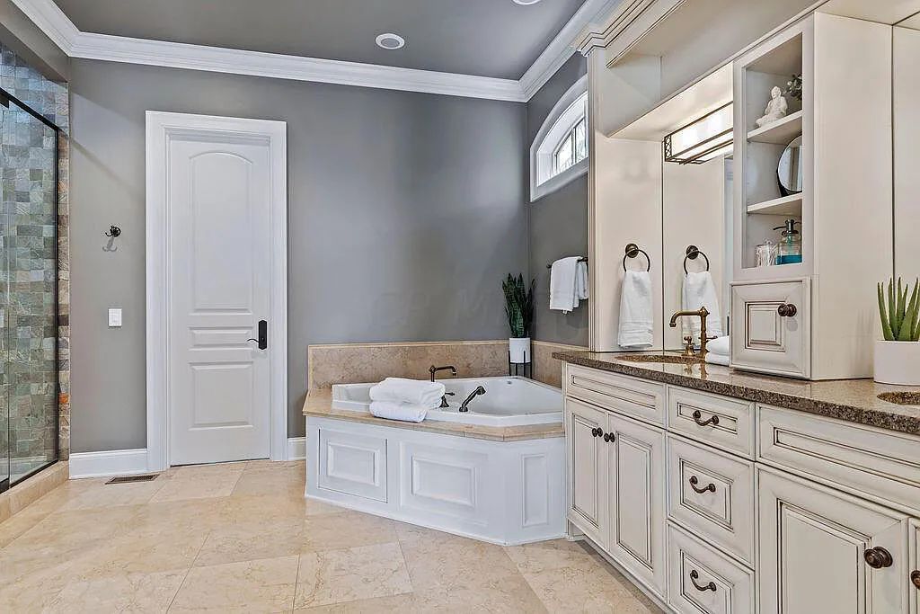 The Estate in Delaware is a luxurious home featuring architectural excellence and handcrafted details now available for sale. This home located at 1581 Woodland Hall Dr, Delaware, Ohio; offering 07 bedrooms and 11 bathrooms with 11,787 square feet of living spaces.