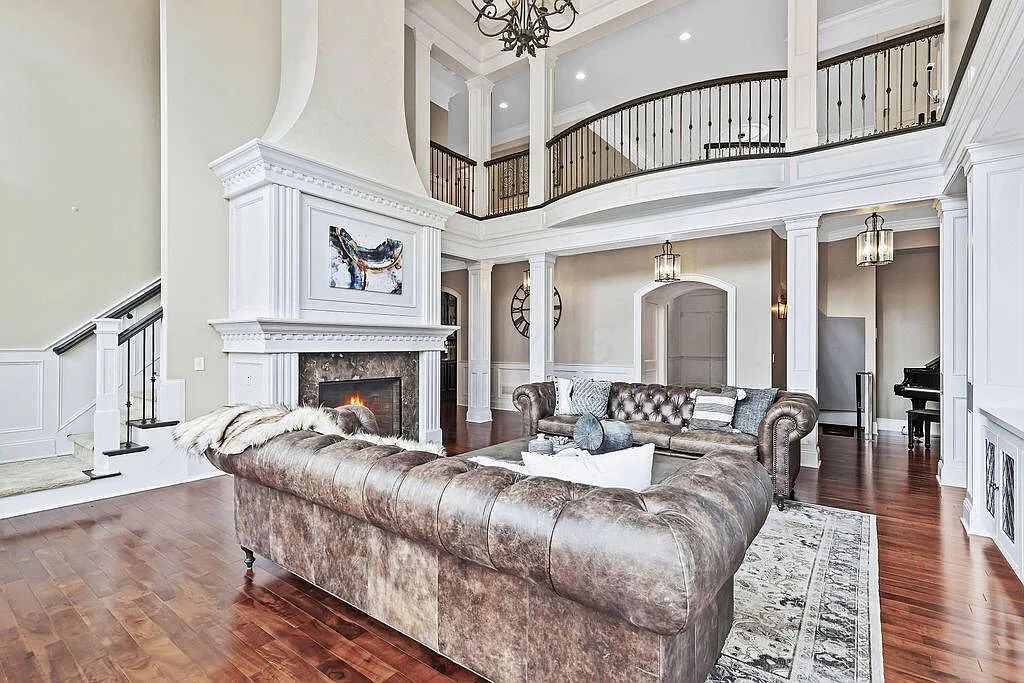 The Estate in Delaware is a luxurious home featuring architectural excellence and handcrafted details now available for sale. This home located at 1581 Woodland Hall Dr, Delaware, Ohio; offering 07 bedrooms and 11 bathrooms with 11,787 square feet of living spaces.