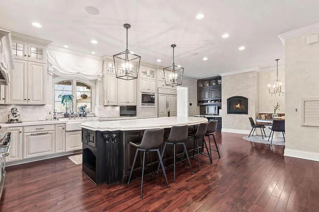 The Estate in Delaware is a luxurious home featuring architectural excellence and handcrafted details now available for sale. This home located at 1581 Woodland Hall Dr, Delaware, Ohio; offering 07 bedrooms and 11 bathrooms with 11,787 square feet of living spaces.