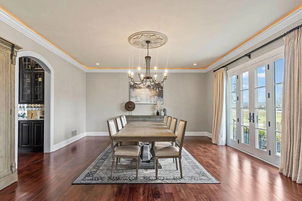 The Estate in Delaware is a luxurious home featuring architectural excellence and handcrafted details now available for sale. This home located at 1581 Woodland Hall Dr, Delaware, Ohio; offering 07 bedrooms and 11 bathrooms with 11,787 square feet of living spaces.