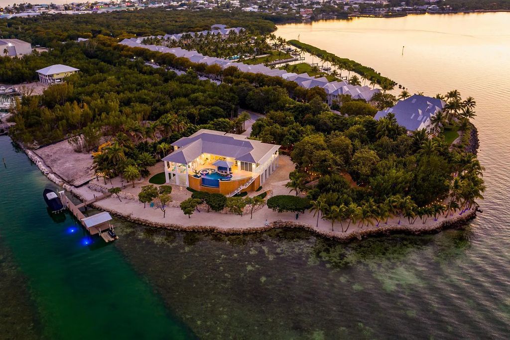 Stunning Beachfront Paradise in Marathon Florida with Private Beach and Dock is Offering at 13.895 Million 12