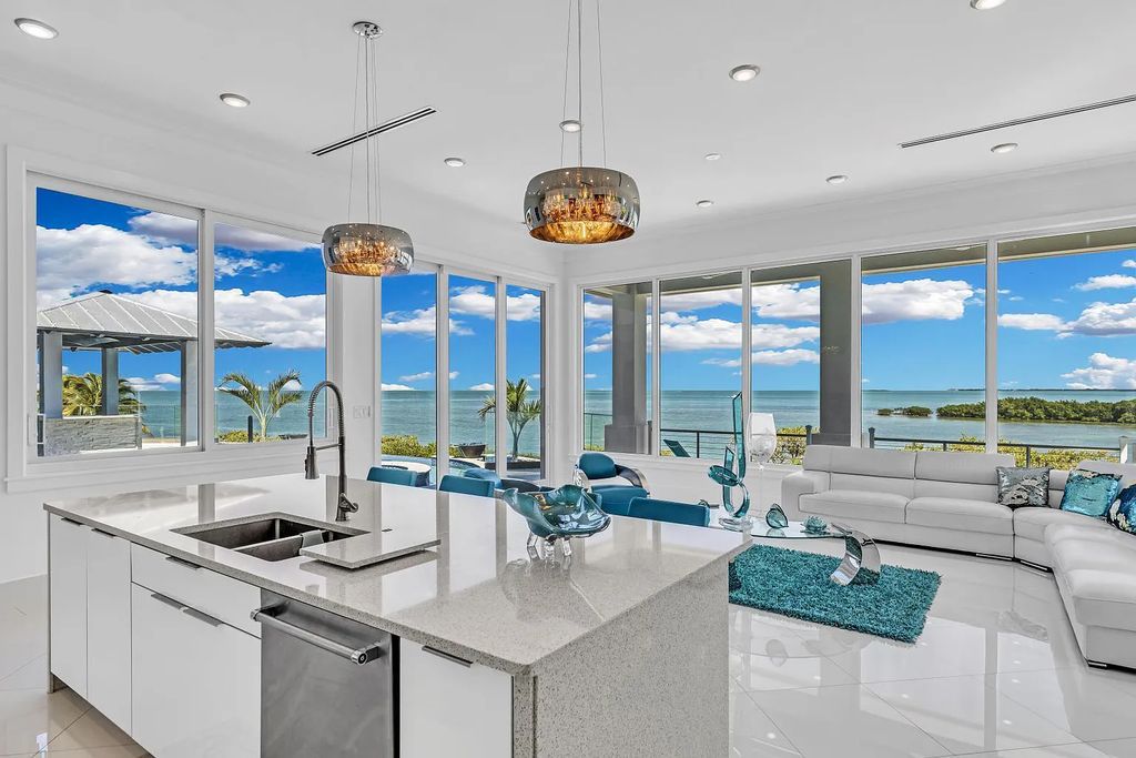 Stunning Beachfront Paradise in Marathon Florida with Private Beach and Dock is Offering at 13.895 Million 14