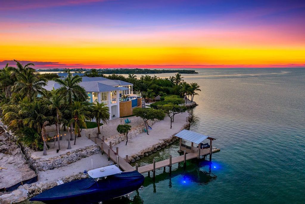 Stunning Beachfront Paradise in Marathon Florida with Private Beach and Dock is Offering at 13.895 Million 15