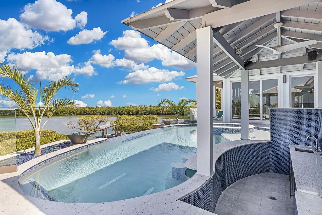 Stunning Beachfront Paradise in Marathon Florida with Private Beach and Dock is Offering at 13.895 Million 18