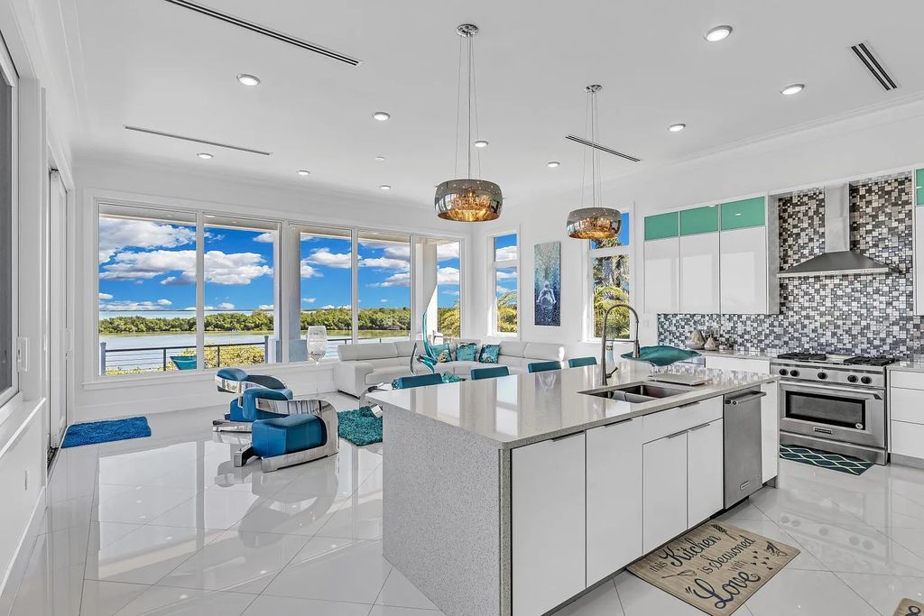 Stunning Beachfront Paradise in Marathon Florida with Private Beach and Dock is Offering at 13.895 Million 19