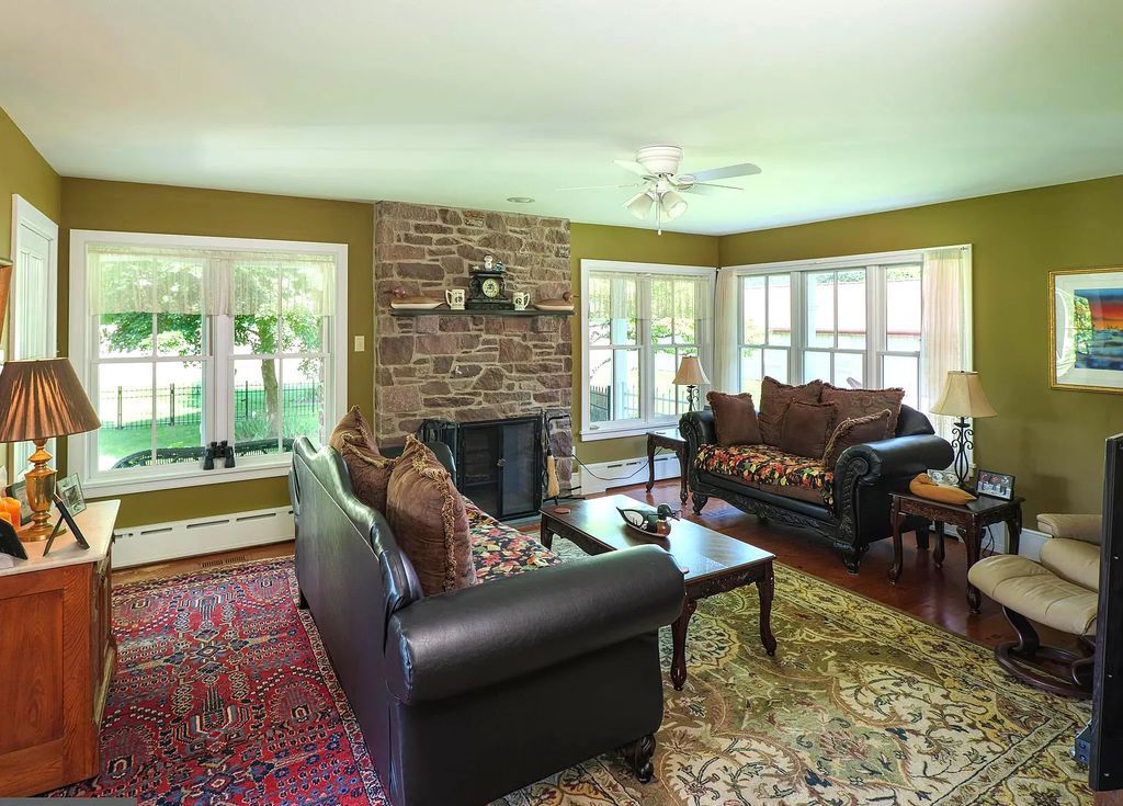 The Estate in Upper Black Eddy is a luxurious home undergone a dedicated, comprehensive and accurate restoration now available for sale. This home located at 1005 River Rd, Upper Black Eddy, Pennsylvania; offering 03 bedrooms and 03 bathrooms with 3,452 square feet of living spaces.