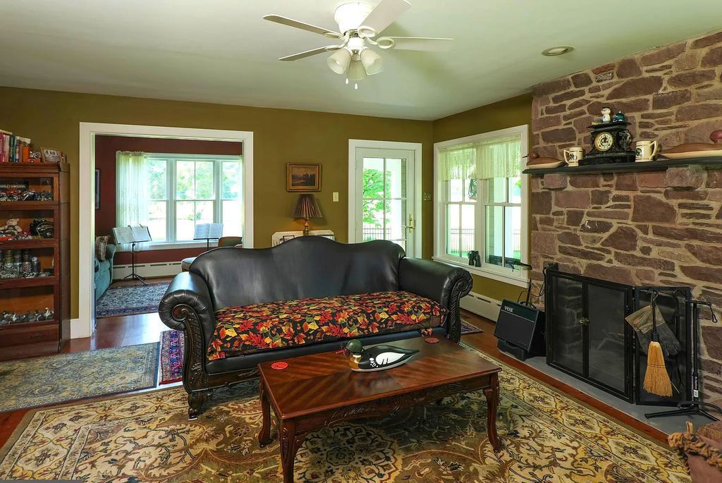 The Estate in Upper Black Eddy is a luxurious home undergone a dedicated, comprehensive and accurate restoration now available for sale. This home located at 1005 River Rd, Upper Black Eddy, Pennsylvania; offering 03 bedrooms and 03 bathrooms with 3,452 square feet of living spaces.