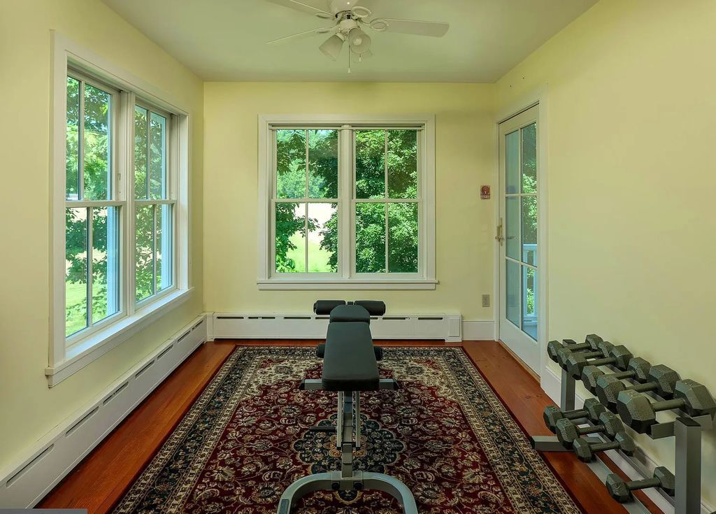 The Estate in Upper Black Eddy is a luxurious home undergone a dedicated, comprehensive and accurate restoration now available for sale. This home located at 1005 River Rd, Upper Black Eddy, Pennsylvania; offering 03 bedrooms and 03 bathrooms with 3,452 square feet of living spaces.