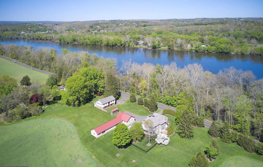 The Estate in Upper Black Eddy is a luxurious home undergone a dedicated, comprehensive and accurate restoration now available for sale. This home located at 1005 River Rd, Upper Black Eddy, Pennsylvania; offering 03 bedrooms and 03 bathrooms with 3,452 square feet of living spaces.