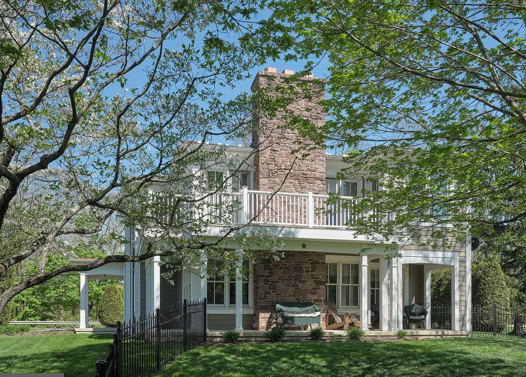 Surrounded by Fertile River Valley this 2.495M Farmhouse in Upper Black Eddy PA is Truly an Architectural Achievement 30