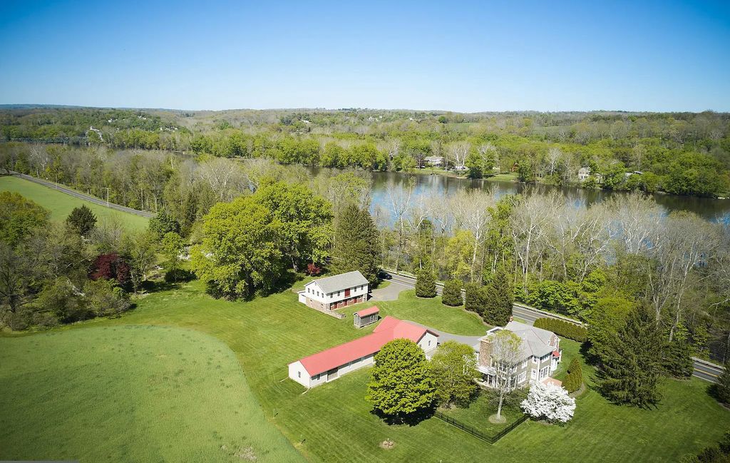 The Estate in Upper Black Eddy is a luxurious home undergone a dedicated, comprehensive and accurate restoration now available for sale. This home located at 1005 River Rd, Upper Black Eddy, Pennsylvania; offering 03 bedrooms and 03 bathrooms with 3,452 square feet of living spaces.