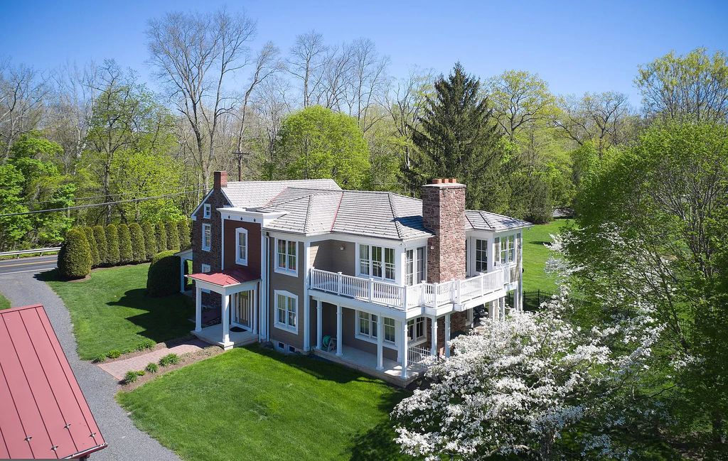 The Estate in Upper Black Eddy is a luxurious home undergone a dedicated, comprehensive and accurate restoration now available for sale. This home located at 1005 River Rd, Upper Black Eddy, Pennsylvania; offering 03 bedrooms and 03 bathrooms with 3,452 square feet of living spaces.