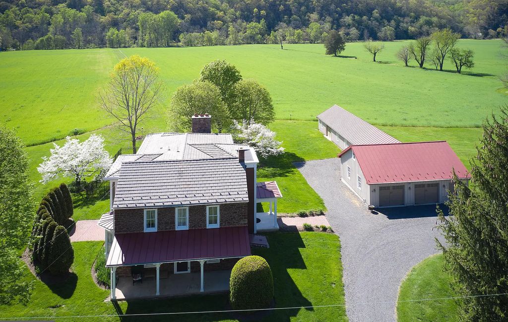 The Estate in Upper Black Eddy is a luxurious home undergone a dedicated, comprehensive and accurate restoration now available for sale. This home located at 1005 River Rd, Upper Black Eddy, Pennsylvania; offering 03 bedrooms and 03 bathrooms with 3,452 square feet of living spaces.