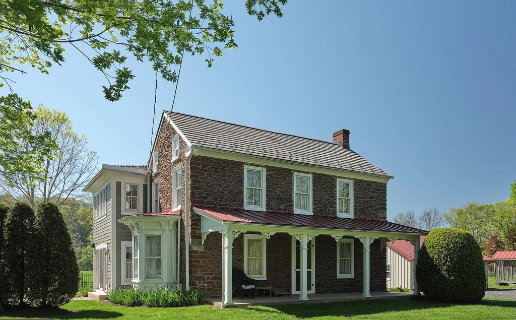 The Estate in Upper Black Eddy is a luxurious home undergone a dedicated, comprehensive and accurate restoration now available for sale. This home located at 1005 River Rd, Upper Black Eddy, Pennsylvania; offering 03 bedrooms and 03 bathrooms with 3,452 square feet of living spaces.