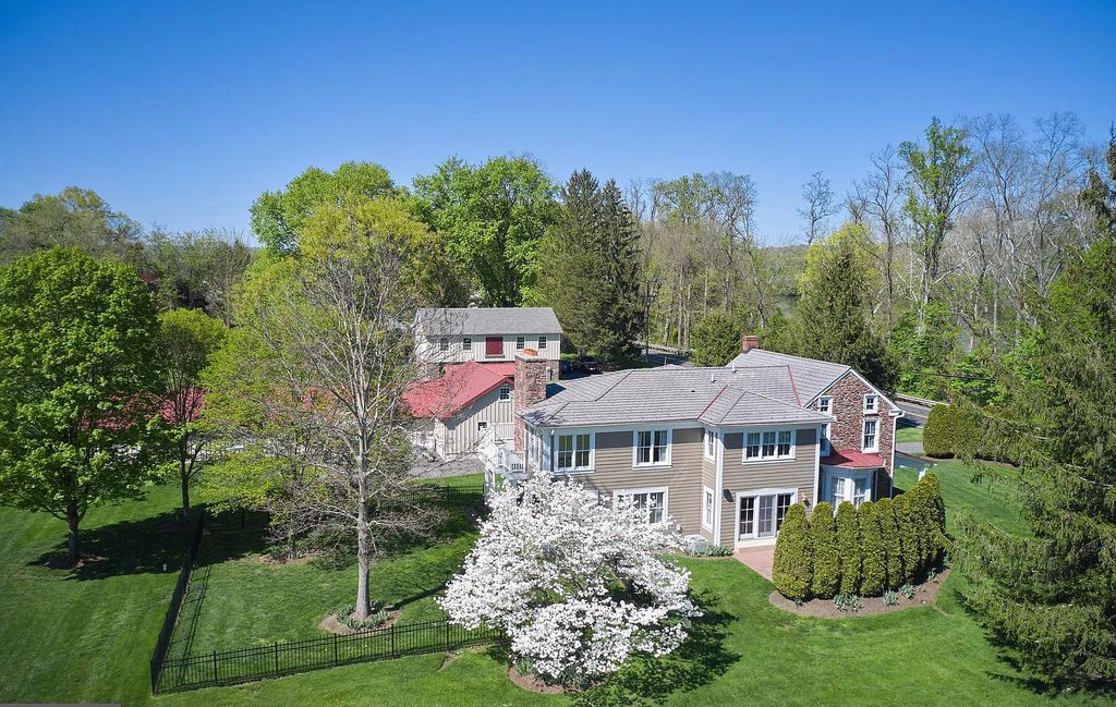 The Estate in Upper Black Eddy is a luxurious home undergone a dedicated, comprehensive and accurate restoration now available for sale. This home located at 1005 River Rd, Upper Black Eddy, Pennsylvania; offering 03 bedrooms and 03 bathrooms with 3,452 square feet of living spaces.