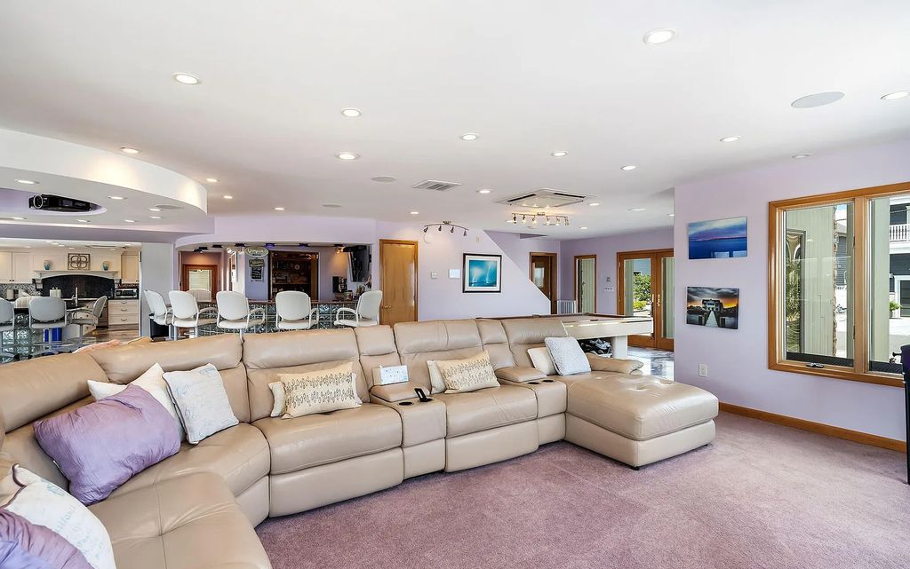 The Estate in Toms River is a luxurious home featuring many custom details in an open layout, designed for entertaining now available for sale. This home located at 3465 Maritime Drive, Toms River, New Jersey; offering 06 bedrooms and 05 bathrooms with 4,760 square feet of living spaces.