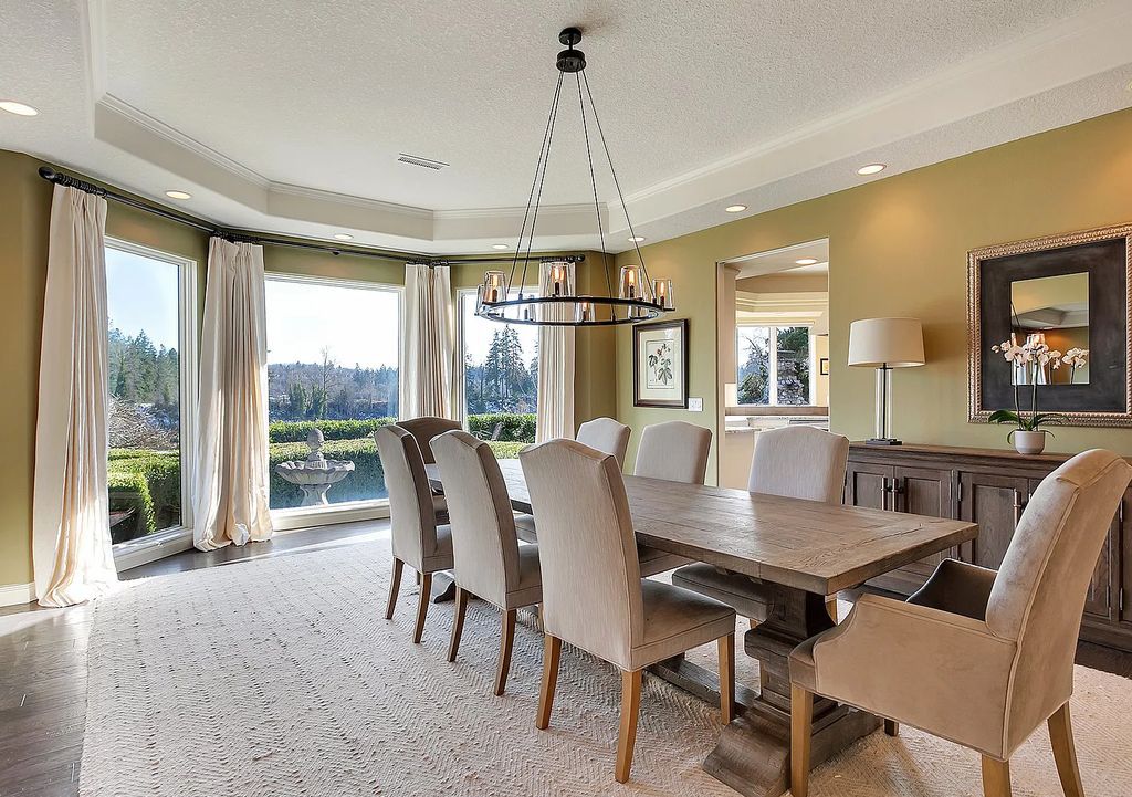 The Estate in Wilsonville is a luxurious home providing a secluded retreat yet with maximal river views now available for sale. This home located at 12300 SW Riverview Ln, Wilsonville, Oregon; offering 04 bedrooms and 04 bathrooms with 5,886 square feet of living spaces.