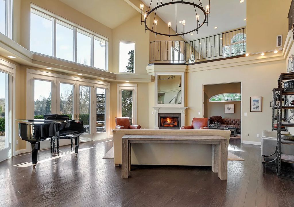The Estate in Wilsonville is a luxurious home providing a secluded retreat yet with maximal river views now available for sale. This home located at 12300 SW Riverview Ln, Wilsonville, Oregon; offering 04 bedrooms and 04 bathrooms with 5,886 square feet of living spaces.