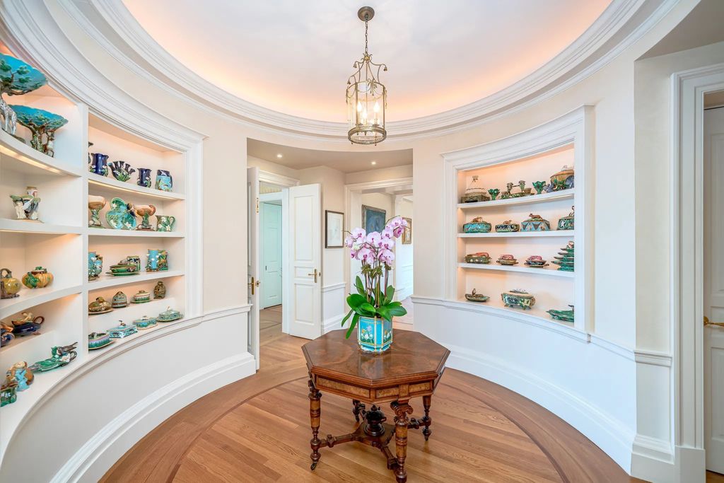 The Estate in Great Neck is build by award-winning architecture firm, Shope Reno Wharton Associates, now available for sale. This home located at 227 Dock Lane, Great Neck, New York