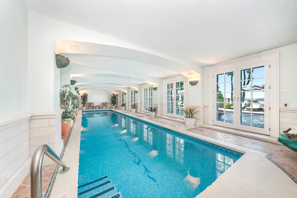 The Estate in Great Neck is build by award-winning architecture firm, Shope Reno Wharton Associates, now available for sale. This home located at 227 Dock Lane, Great Neck, New York