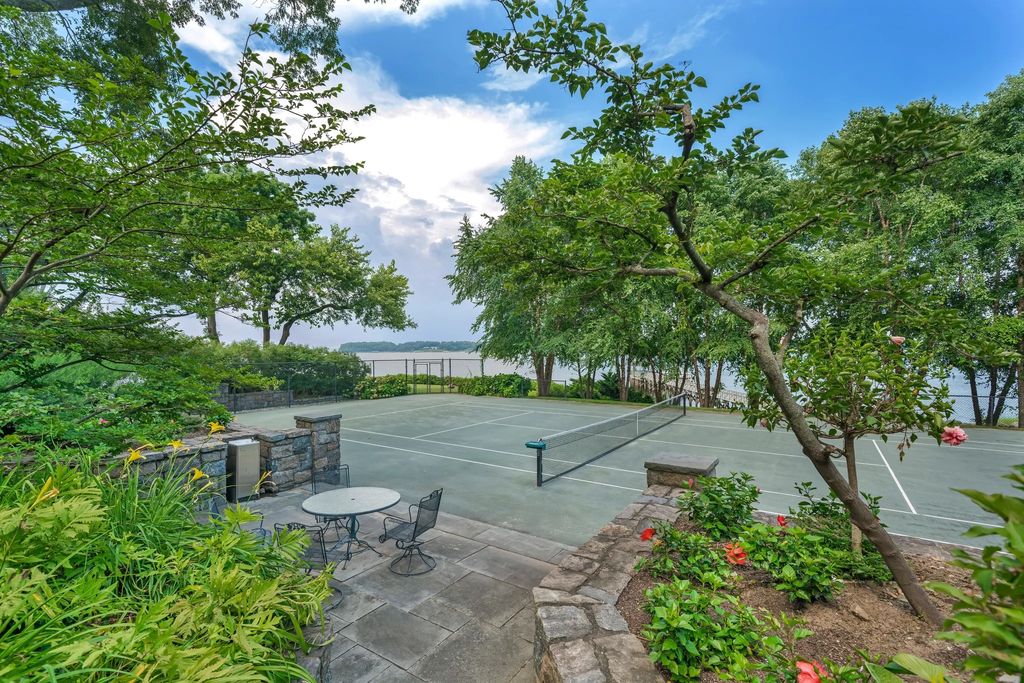 The Estate in Great Neck is build by award-winning architecture firm, Shope Reno Wharton Associates, now available for sale. This home located at 227 Dock Lane, Great Neck, New York