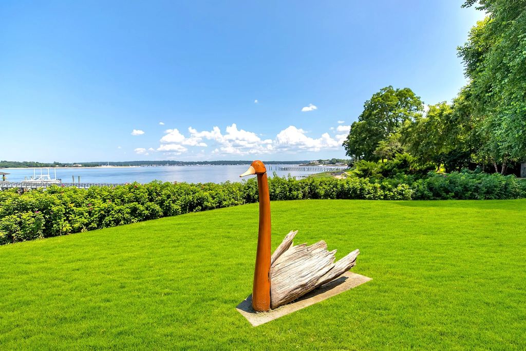 The Estate in Great Neck is build by award-winning architecture firm, Shope Reno Wharton Associates, now available for sale. This home located at 227 Dock Lane, Great Neck, New York