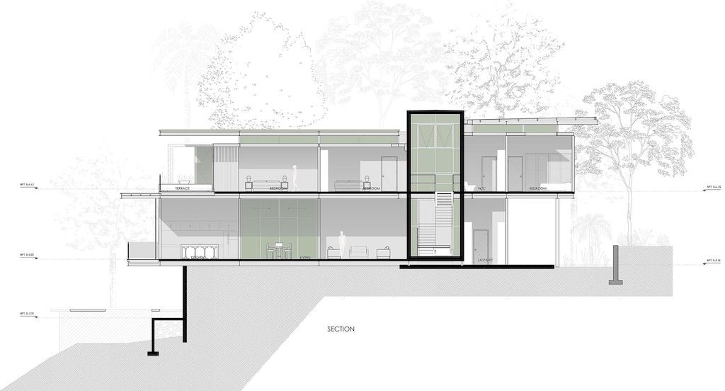 Tres Amores House Frames Views of the Pacific Ocean by Studio Saxe 20 Tres Amores House Frames Views of the Pacific Ocean by Studio Saxe