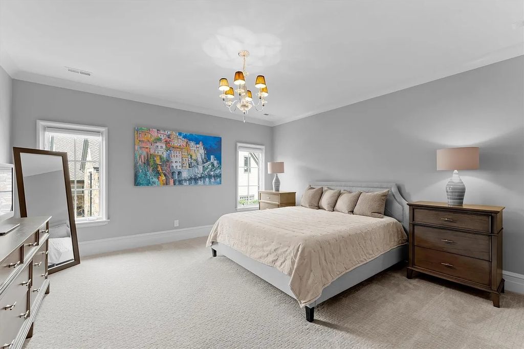 The House in Charlotte is a luxurious home consist of high-end custom features throughout, now available for sale. This home located at 3338 Leamington Ln, Charlotte, North Carolina