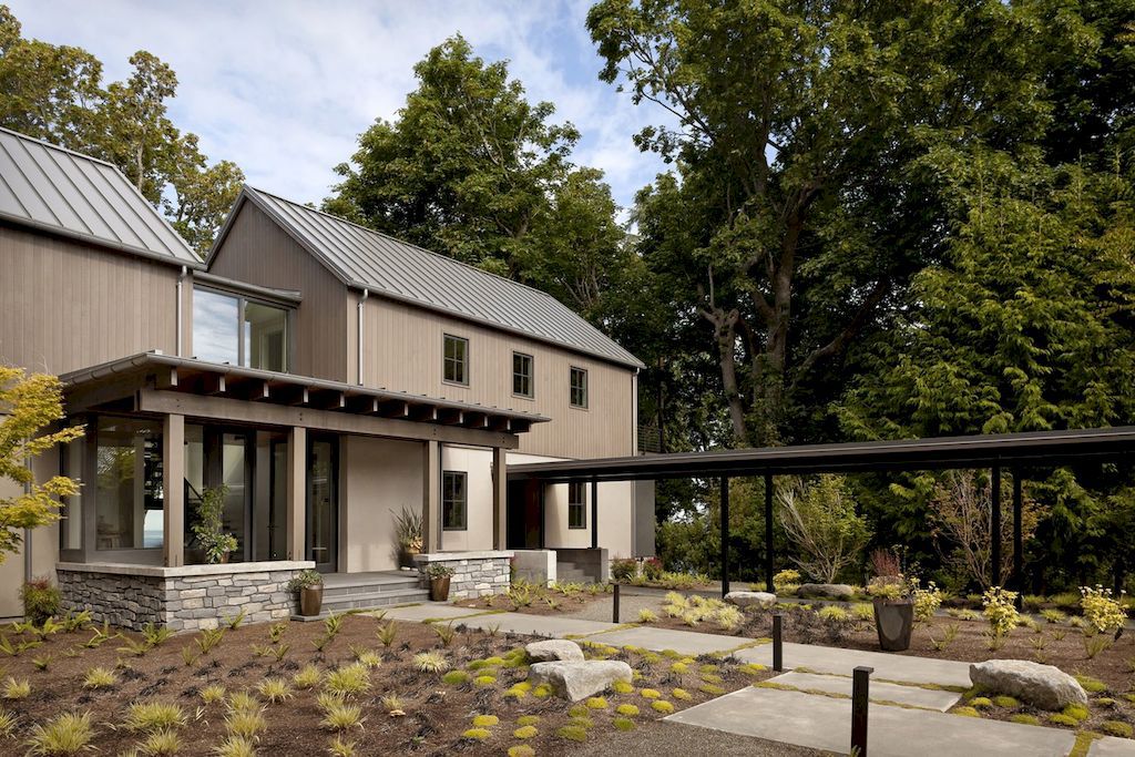 Whidbey Farmhouse, a Nature-inspired Oasis by DeForest Architects