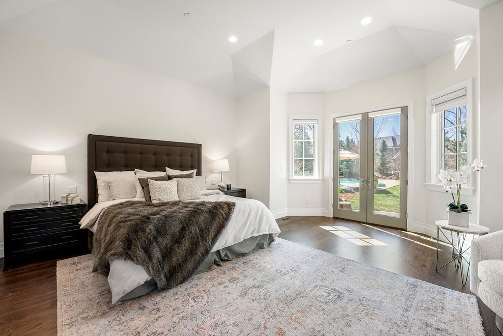 1110 E Layton Avenue Home in Cherry Hills Village, Colorado. This stunning home in the heart of Old Cherry Hills Village offers classical form and style with modern renovations and top-of-the-line finishes. The spacious layout boasts vaulted ceilings and private spaces with unique views from every window.