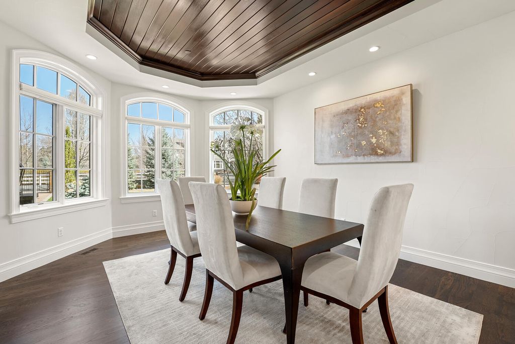 1110 E Layton Avenue Home in Cherry Hills Village, Colorado. This stunning home in the heart of Old Cherry Hills Village offers classical form and style with modern renovations and top-of-the-line finishes. The spacious layout boasts vaulted ceilings and private spaces with unique views from every window.