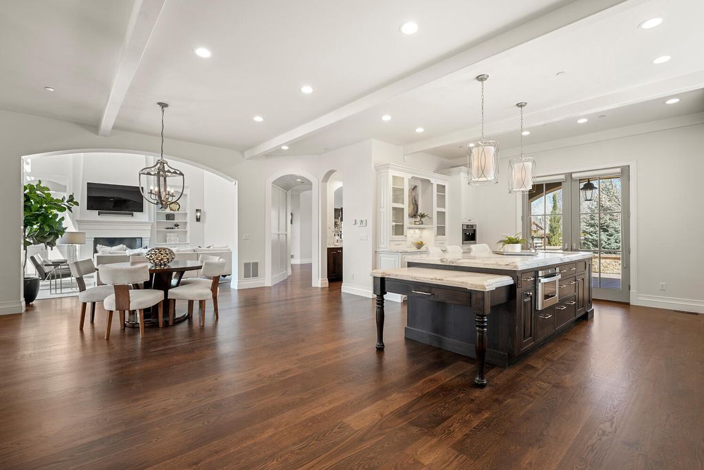 1110 E Layton Avenue Home in Cherry Hills Village, Colorado. This stunning home in the heart of Old Cherry Hills Village offers classical form and style with modern renovations and top-of-the-line finishes. The spacious layout boasts vaulted ceilings and private spaces with unique views from every window.