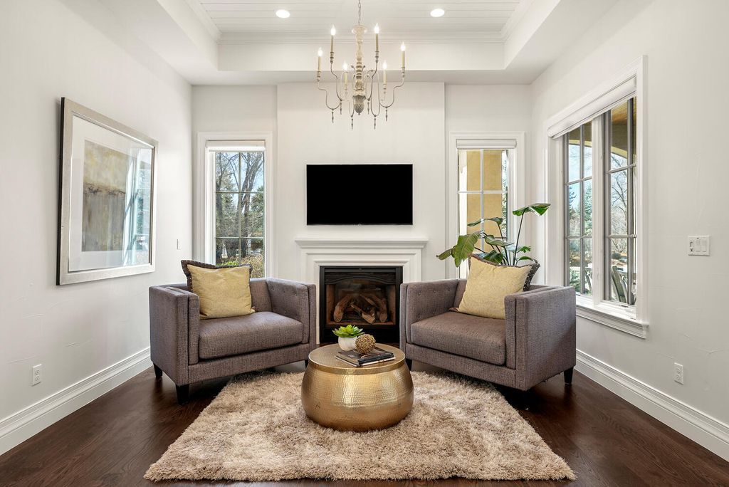 1110 E Layton Avenue Home in Cherry Hills Village, Colorado. This stunning home in the heart of Old Cherry Hills Village offers classical form and style with modern renovations and top-of-the-line finishes. The spacious layout boasts vaulted ceilings and private spaces with unique views from every window.