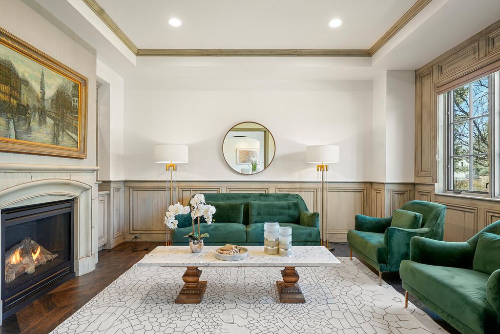 1110 E Layton Avenue Home in Cherry Hills Village, Colorado. This stunning home in the heart of Old Cherry Hills Village offers classical form and style with modern renovations and top-of-the-line finishes. The spacious layout boasts vaulted ceilings and private spaces with unique views from every window.