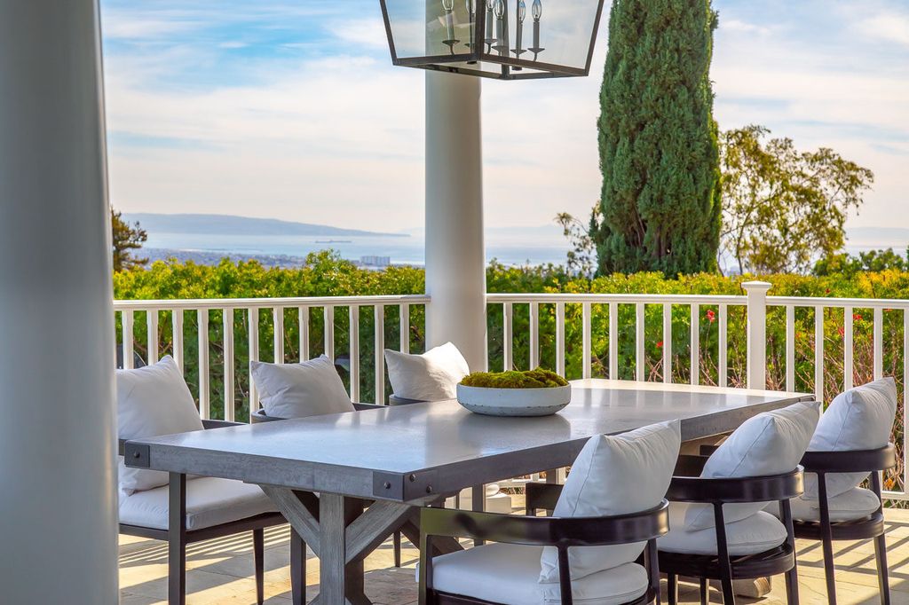 This stunning estate located at 1678 Alta Mura Rd in Pacific Palisades, California 90272, is a true gem of the Palisades Riviera. Boasting 8 bedrooms, 14 bathrooms, and a living space of 16,000 square feet on a 1.08-acre lot, this LEED-certified compound offers luxury and privacy in an unbeatable location.
