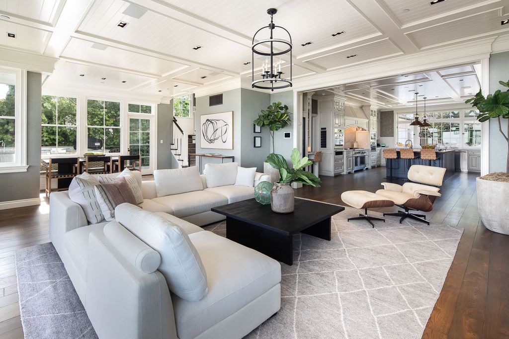This stunning estate located at 1678 Alta Mura Rd in Pacific Palisades, California 90272, is a true gem of the Palisades Riviera. Boasting 8 bedrooms, 14 bathrooms, and a living space of 16,000 square feet on a 1.08-acre lot, this LEED-certified compound offers luxury and privacy in an unbeatable location.