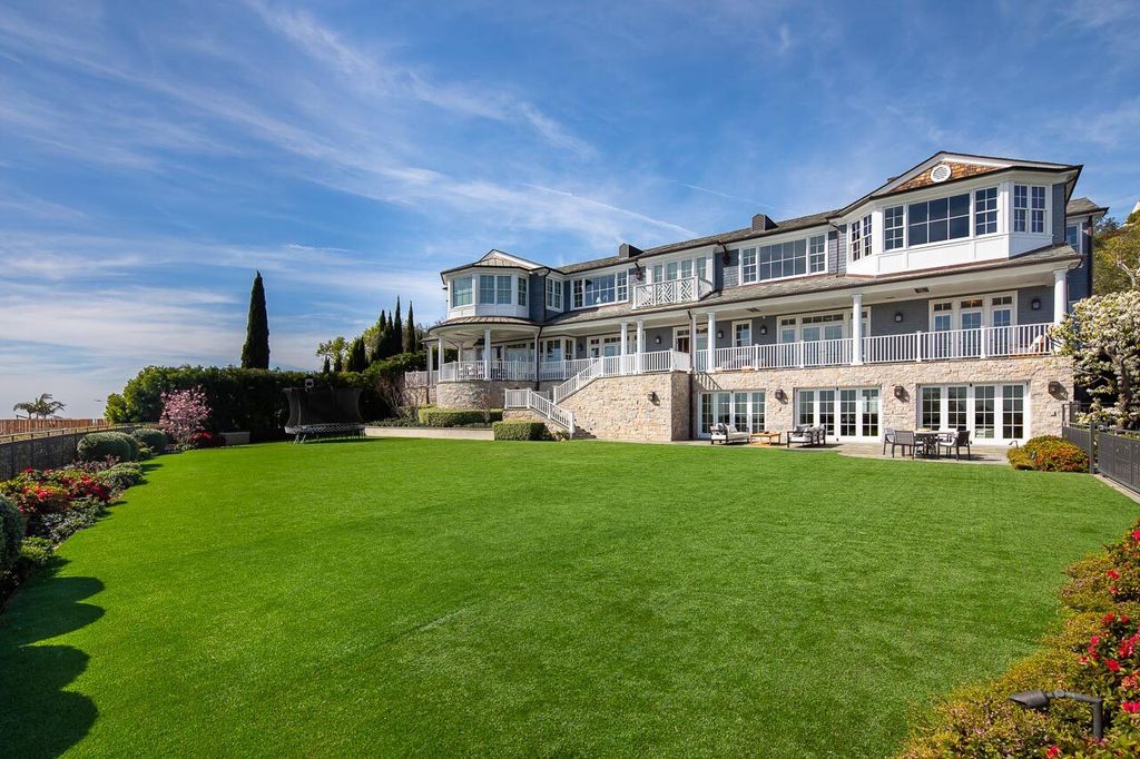 This stunning estate located at 1678 Alta Mura Rd in Pacific Palisades, California 90272, is a true gem of the Palisades Riviera. Boasting 8 bedrooms, 14 bathrooms, and a living space of 16,000 square feet on a 1.08-acre lot, this LEED-certified compound offers luxury and privacy in an unbeatable location.